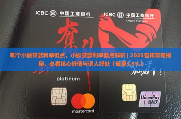 哪个小额贷款利率低点