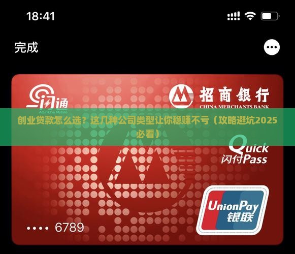创业贷款办什么公司