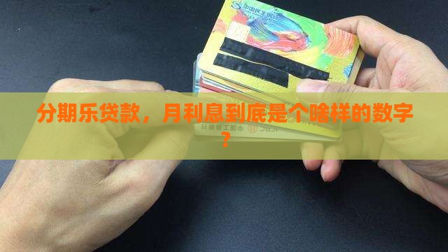 分期乐贷款月利息多少