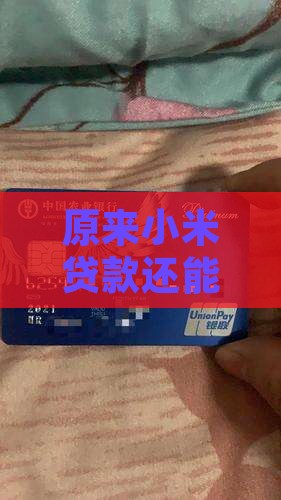 原先小米贷款