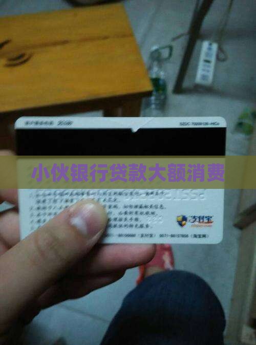 小伙银行贷款大额消费