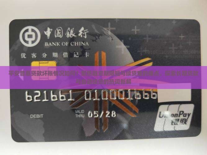 平安普惠贷款坏账情况