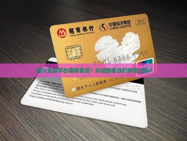 嘉兴贷款平台哪家好一点