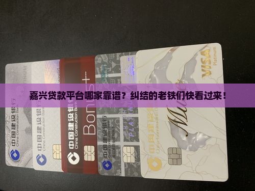 嘉兴贷款平台哪家好一点