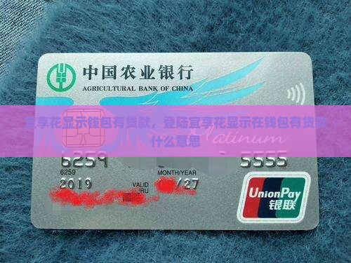 宜享花显示钱包有贷款