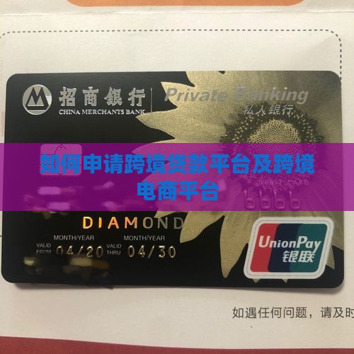 如何申请跨境贷款平台