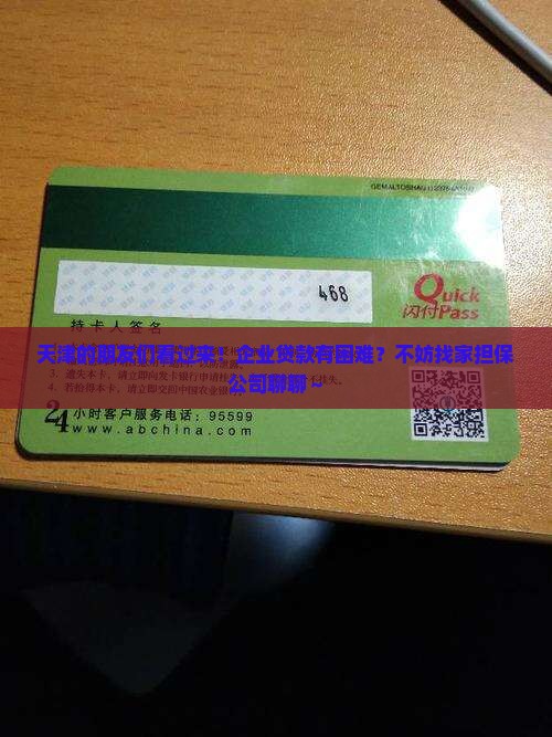 天津企业贷款担保公司