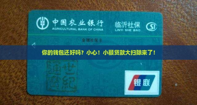 小额贷款清理整治