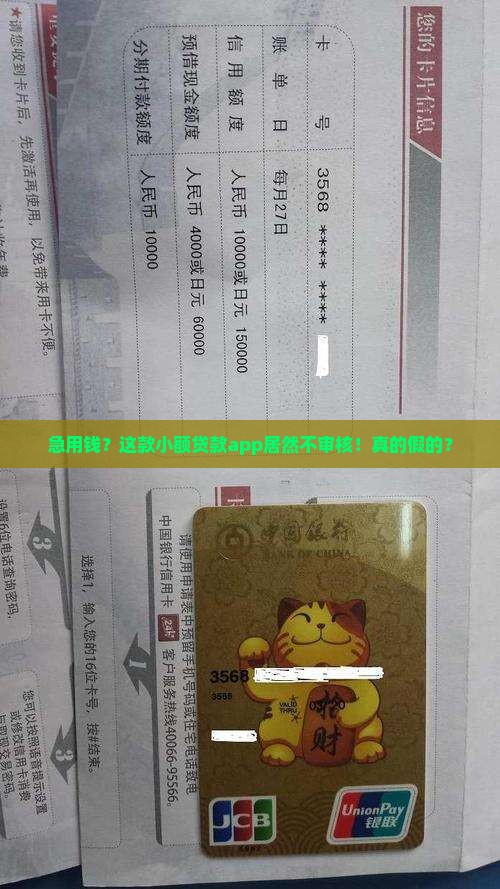 小额贷款app无需审核