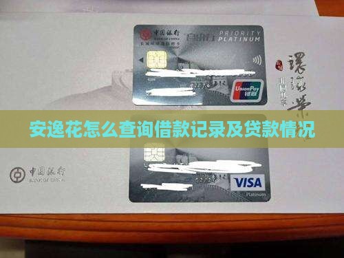 安逸花怎样查有没有贷款
