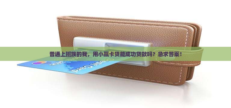 小赢卡贷贷款申请