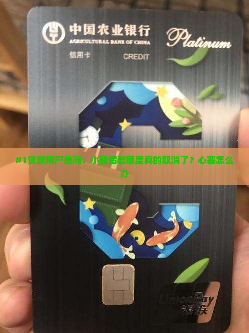 小额贷款额度取消了吗
