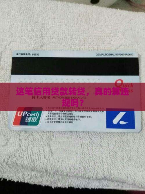 套取信用贷款转贷认定