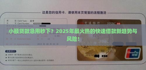 小额贷款急用秒下？2025年最火热的快速借款新趋势与风险！