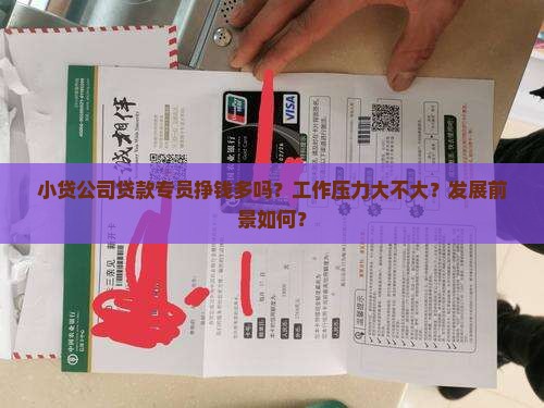 小贷公司贷款专员挣钱多吗？工作压力大不大？发展前景如何？