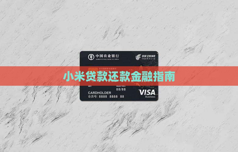 小米贷款网上还款
