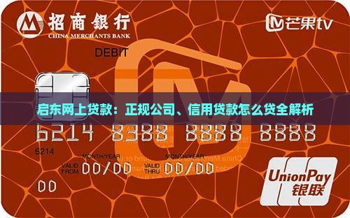 启东网上贷款