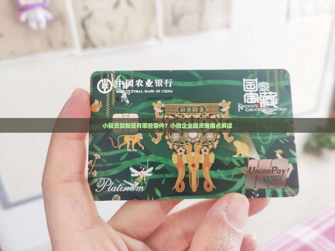 小额贷款新规有哪些条件