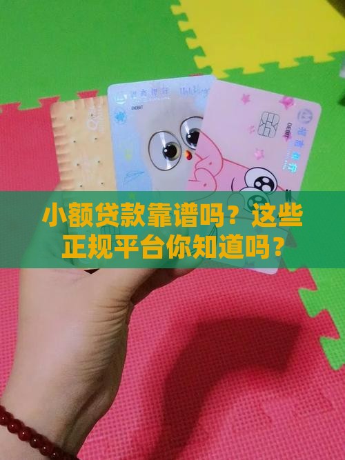 小额贷款有哪些正规平台