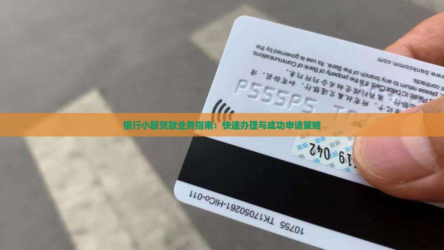 去银行做小额贷款业务