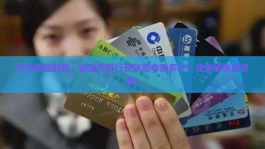 微业贷银行贷款