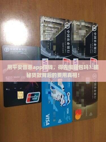 平安普惠app贷款需要交钱吗