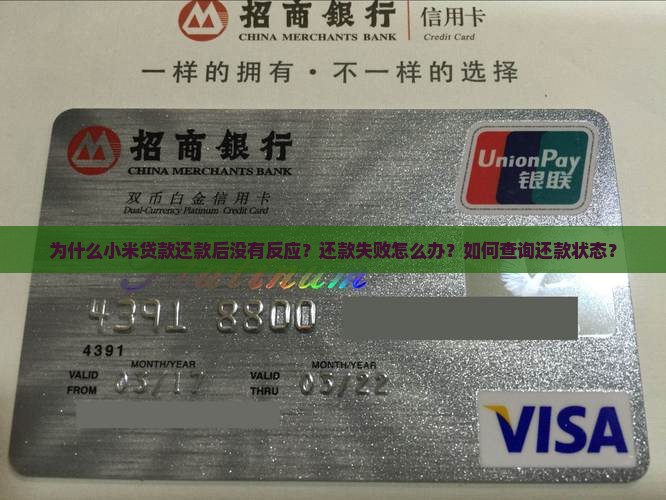 小米贷款还款没有反应