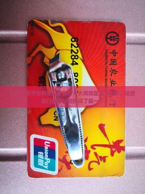 医疗贷款平台有哪几家银行