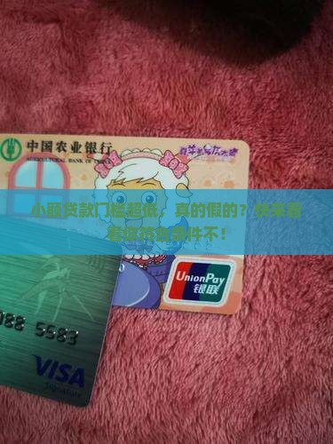小额贷款门槛最低 小额贷款门槛最低