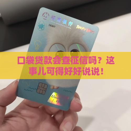口袋贷款查征信吗 口袋贷款查征信吗