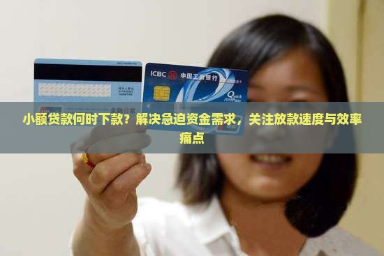 小额贷贷款下款了吗