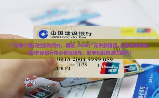 广元哪个银行的贷款好办