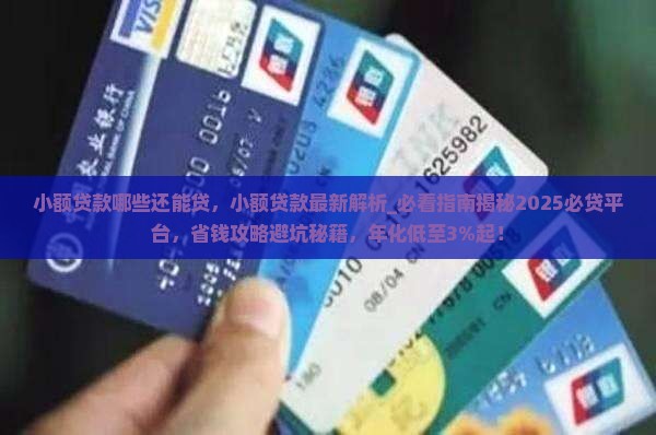 小额贷款哪些还能贷