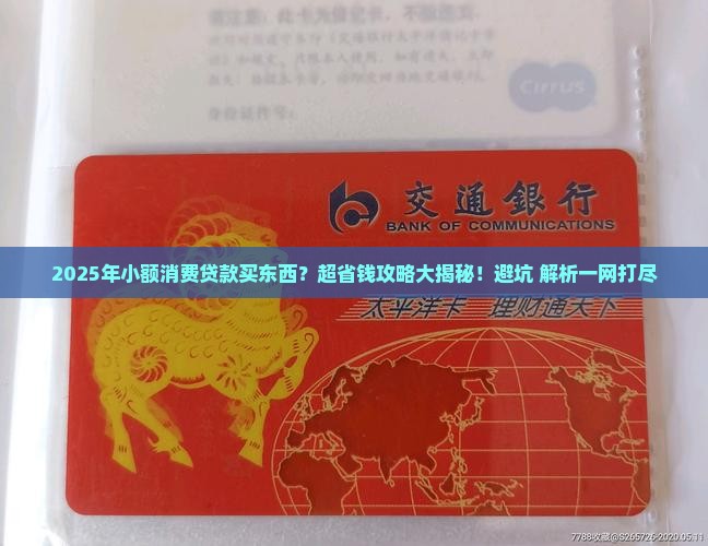小额消费贷款买东西