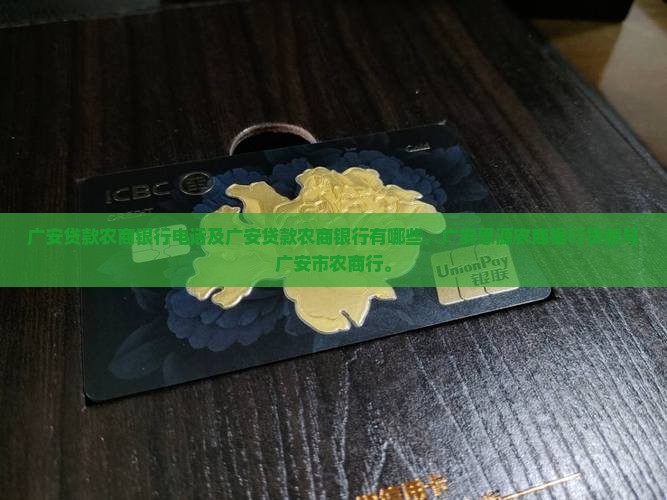 广安贷款农商银行