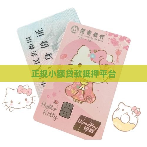 小额贷款抵押平台