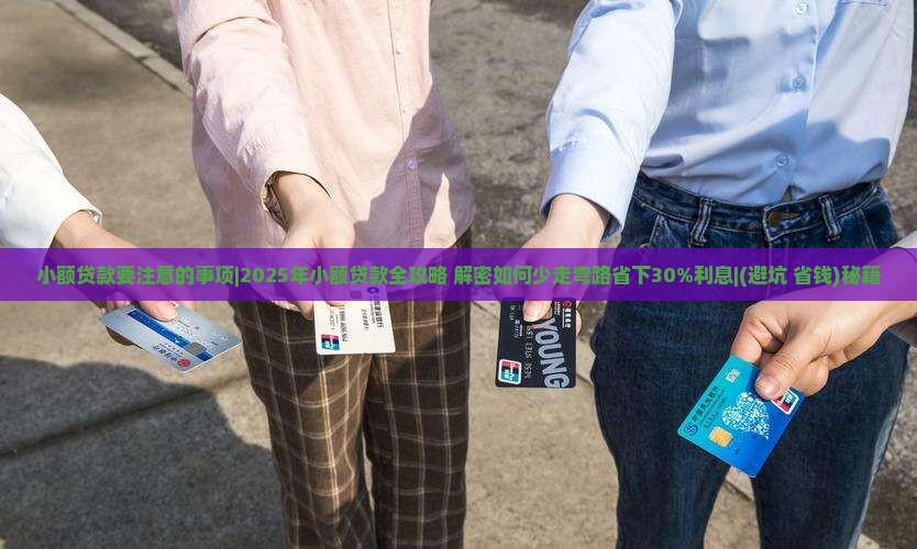小额贷款要注意的事项