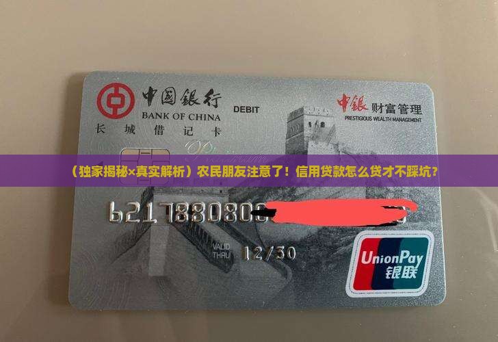 对农民信用贷款访谈