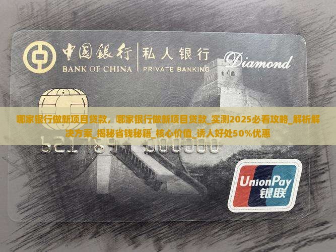 哪家银行做新项目贷款