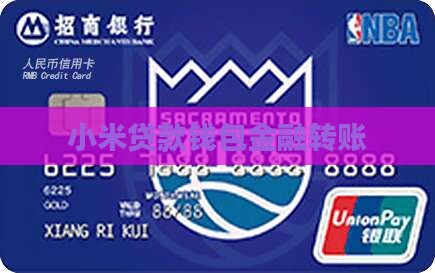 小米贷款零钱转账