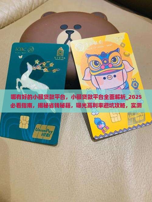 哪有好的小额贷款平台