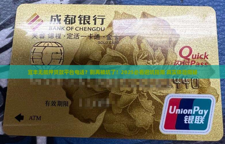 宜丰无抵押贷款平台电话