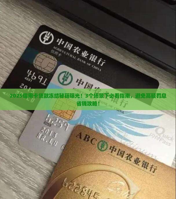 冻结信用卡贷款