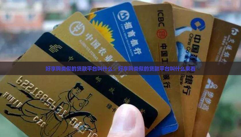 好享购类似的贷款平台叫什么