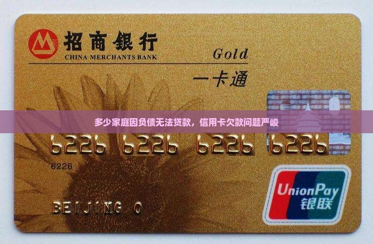 多少家庭欠信用卡不能贷款