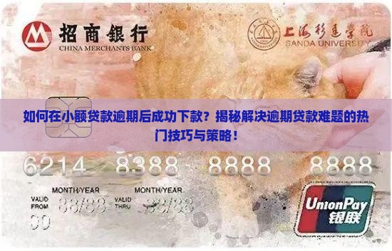 小额贷款逾期怎么下款