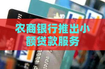 农商银行小额优质贷款