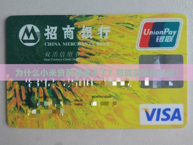 小米贷款不能登陆