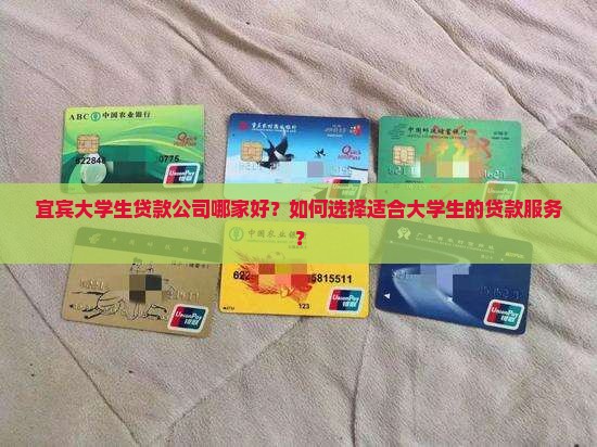 宜宾贷款推荐大学公司