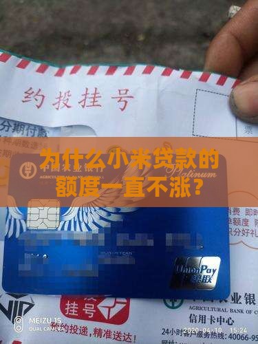 小米贷款怎么不涨额度